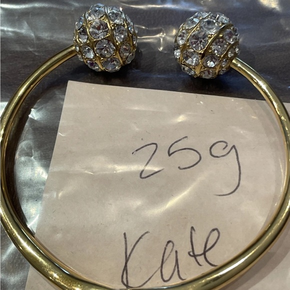 Kate Spade Gold and Gold toneCrystal Bracelet - Picture 6 of 10